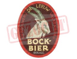 Leeuw bier etiket 22918